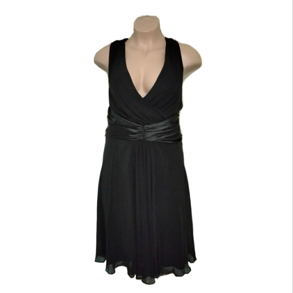 Black cocktail dress